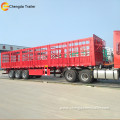 Steel 3 Axles Fence Semi trailer